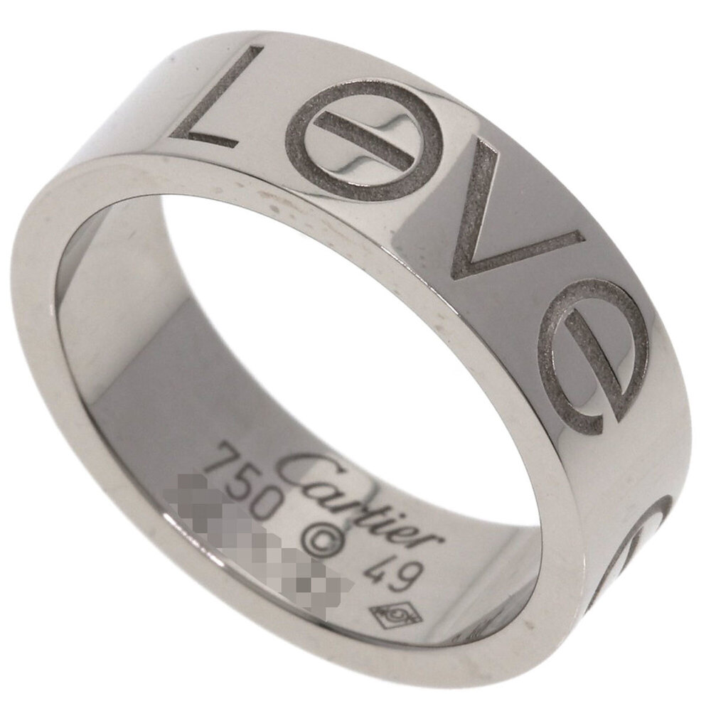 Cartier Love Ring, 2006 Christmas Limited Edition, #49, 18K White Gold, Women...